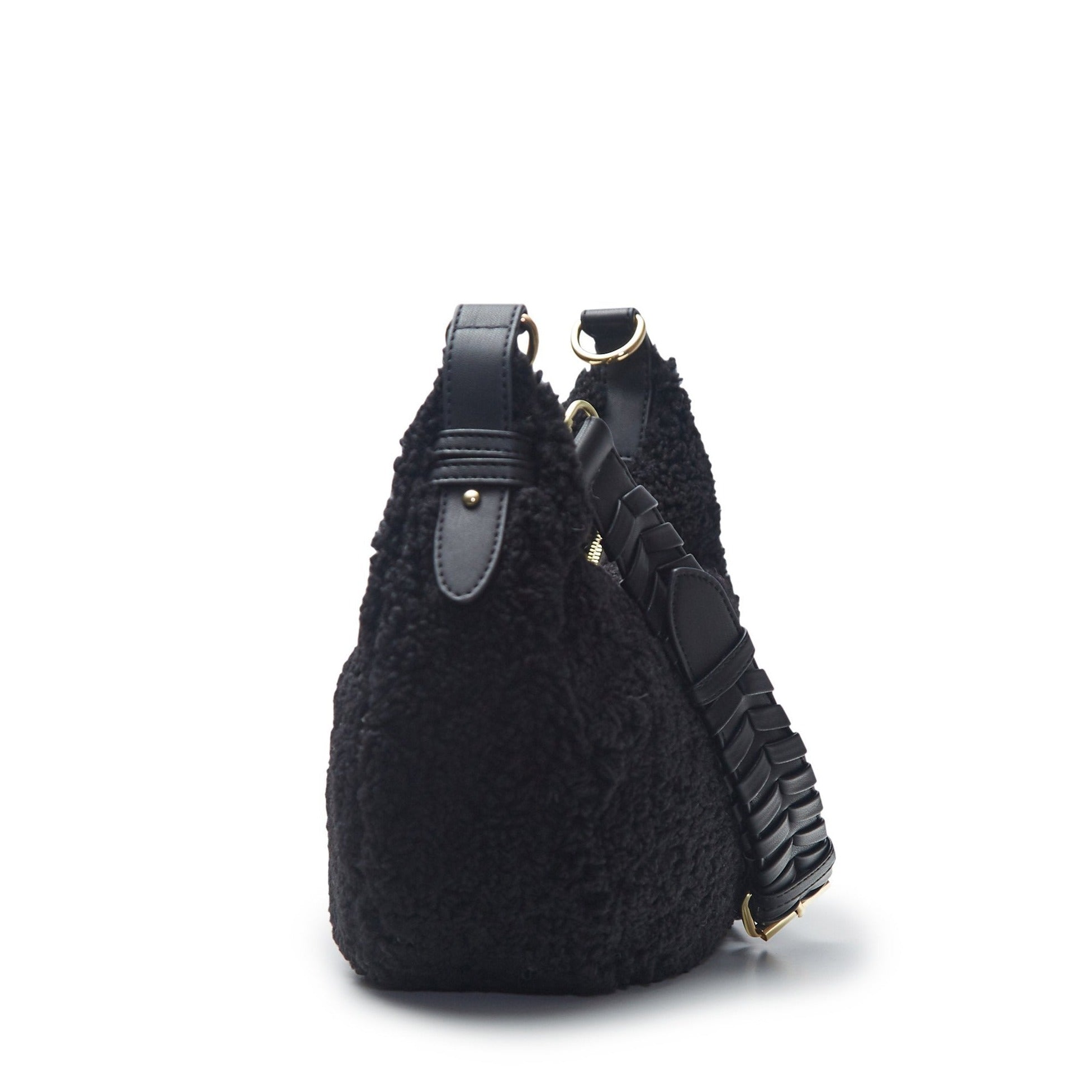Zola Black Sherpa Bag – JULES KAE